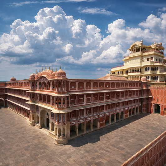 City Palace - Jaipur India - Asia - Rendered - Digital File Digital My Custom Designs PDF