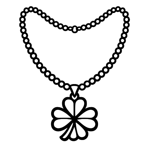 Clover Necklace Design - Digital File - XCS Friendly Digital My Custom Designs PDF