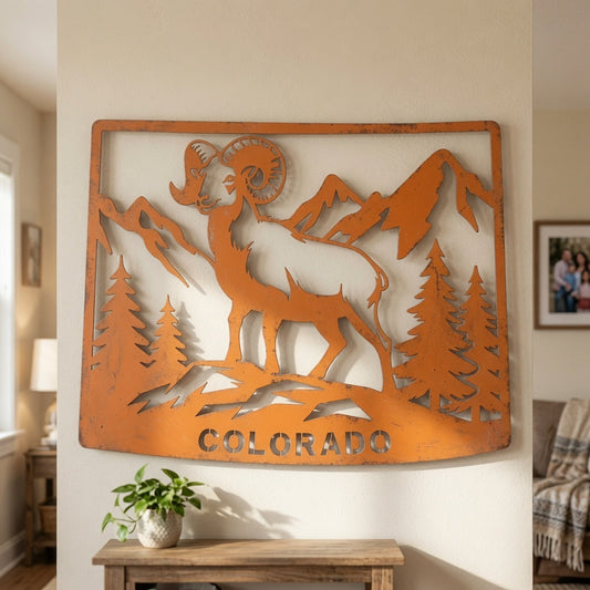 Colorado - Wall / Home Decor - State Outline - United States - Digital File - ZIP File - Digital