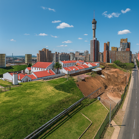 Constitution Hill - Johannesburg South Africa - Africa - Rendered - Digital File Digital My Custom Designs PDF