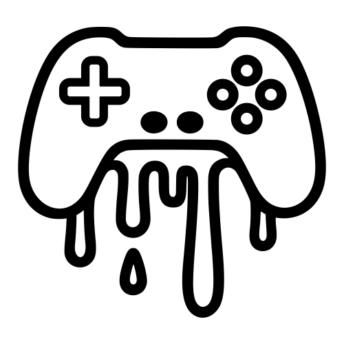 Controller Dripping Paint - Digital File - XCS Friendly Digital My Custom Designs PDF
