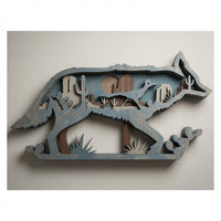 Coyote - Wilderness - Layered Nature Design - Digital File - SVG - Digital