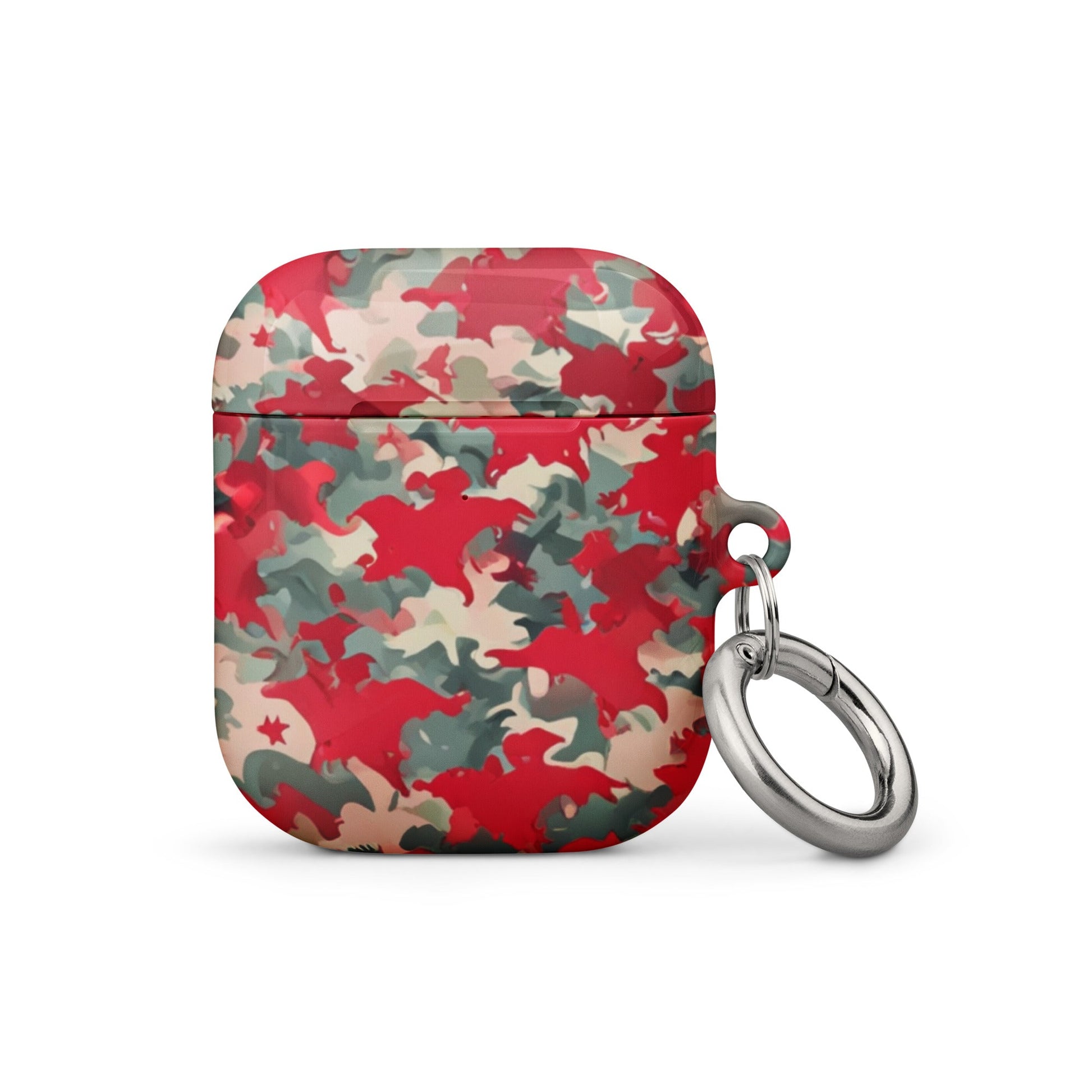 Crimson Camouflage Case for AirPods® My Custom Designs AirPods Gen1