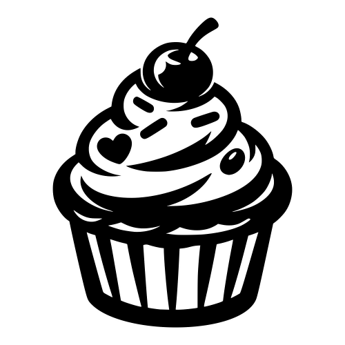 Cupcake - Digital File - XCS Friendly Digital My Custom Designs PDF