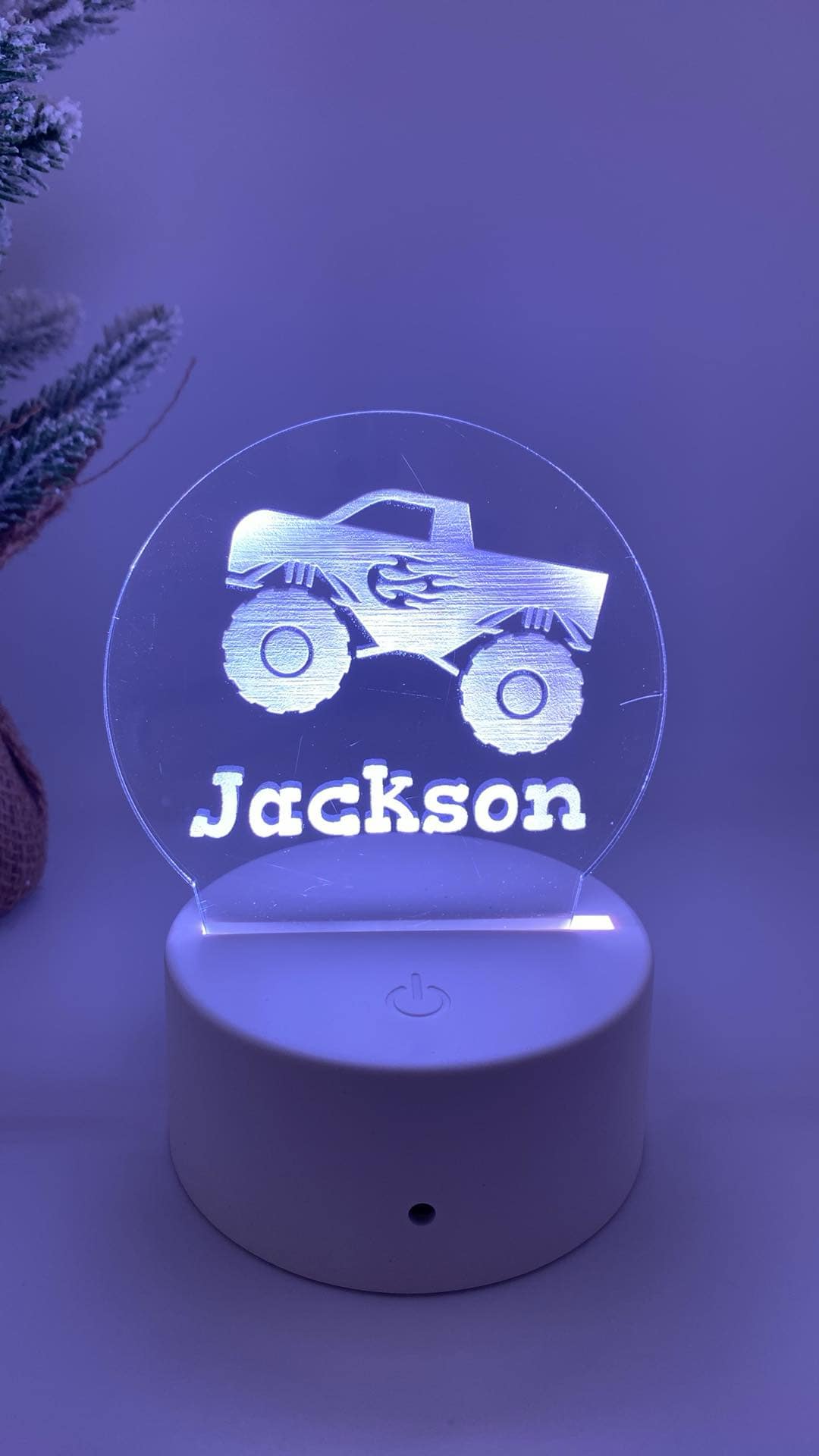 Custom Acrylic LED Lamp Lamp My Custom Designs