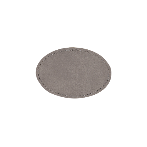 Custom Engraved Oval Patch w/ Adhesive Backing Patch My Custom Designs Storm 2" x 3" Bag Tag