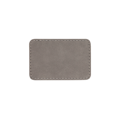 Custom Engraved Rectangle Patch w/ Adhesive Backing Patch My Custom Designs Storm 2" x 3" Bag Tag