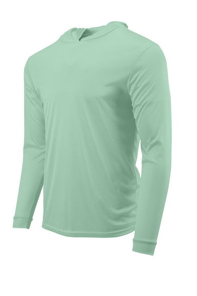 Custom Premium Lightweight Active Casual Polyester Hoodie Pullover My Custom Designs Mint S