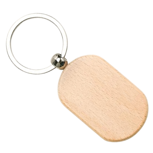 Custom Rounded Paddle Keychain / Bag Tag Keychain My Custom Designs