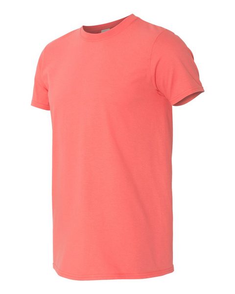 Custom Soft Touch Screen Print Tee Shirts My Custom Designs Coral Small