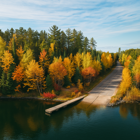 Kabetogama Lake - Voyageurs National Park - Minnesota United States - Rendered - Digital File Digital My Custom Designs PDF