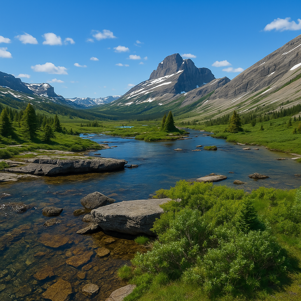 Baker Lake - Great Basin National Park - Nevada United States - Rendered - Digital File Digital My Custom Designs PDF