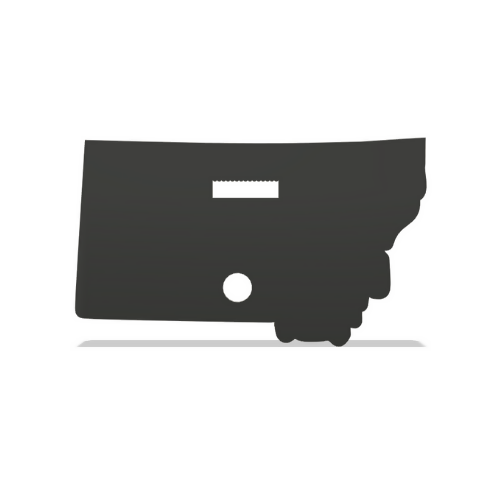 Montana Wall Lightbox - United States - 3D Print File - Digital File Digital My Custom Designs