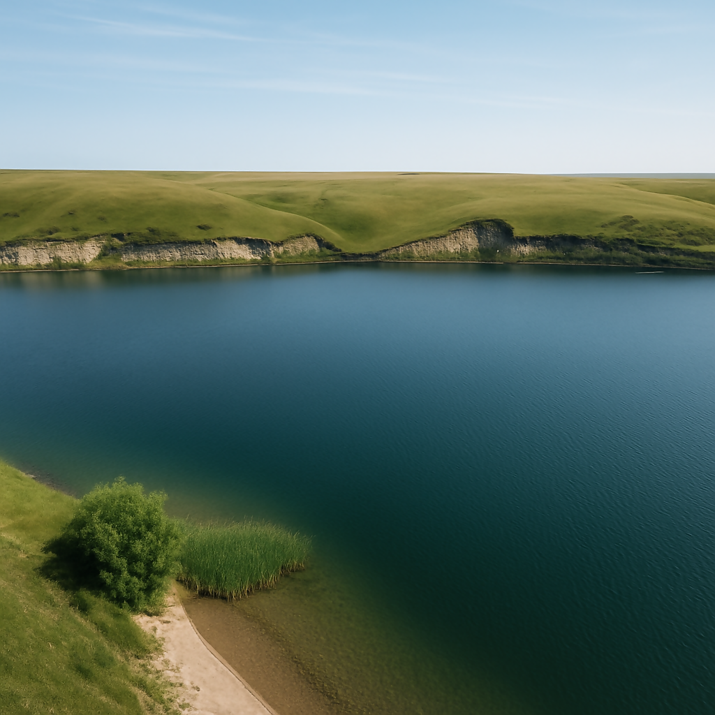 Reesor Lake - Cypress Hills Interprovincial Park - Saskatchewan Canada - Rendered - Digital File Digital My Custom Designs PDF