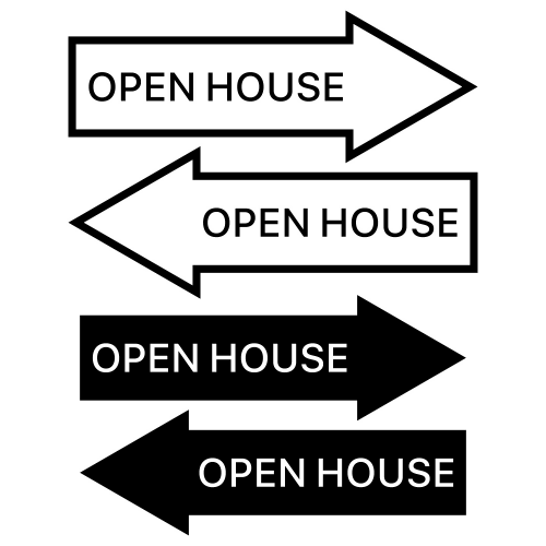 Realtor Open House - Digital File - XCS Friendly Digital My Custom Designs PDF