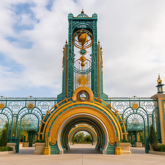 Celestial Park - Universal's Epic Universe - Florida United States - Rendered - Digital File Digital My Custom Designs PDF