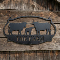 Dairy Cow Negative - Metal sign / Home Decor - Digital File - ZIP File - Digital