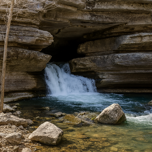 Blanchard Springs Caverns - Arkansas United States - Rendered - Digital File Digital My Custom Designs PDF