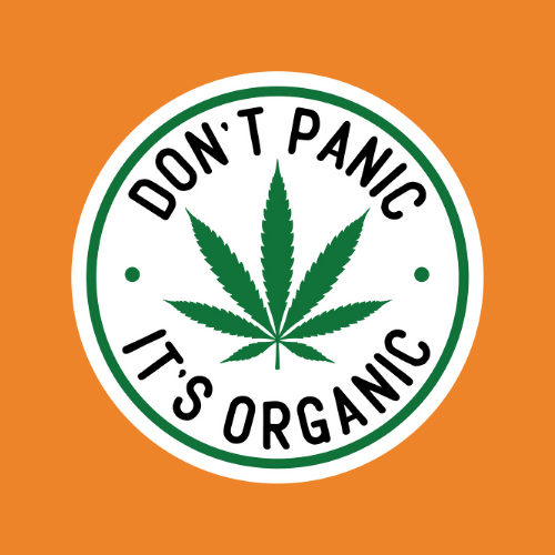 Don't Panic It's Organic - Stickers - Digital Files Digital My Custom Designs