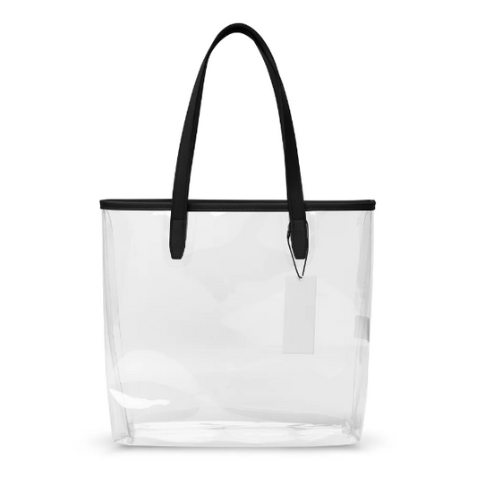 Custom Personalized Clear Tote Bag - Upload Your Own Image or Logo Bag My Custom Designs