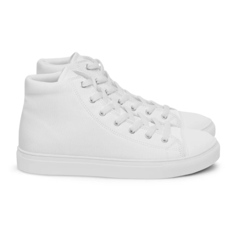 Men's High Top All Over Print Shoes - Upload Your Own Image or Logo shoes My Custom Designs