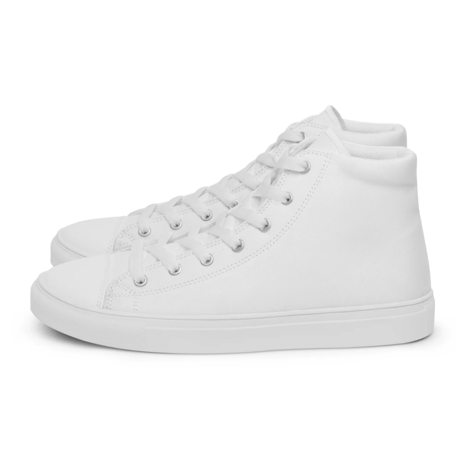 Women's High Top All Over Print Shoes - Upload Your Own Image or Logo shoes My Custom Designs