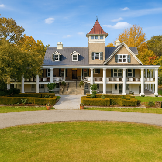Drayton House - Magnolia Plantation and Gardens - South Carolina United States - Rendered - Digital File Digital My Custom Designs PDF