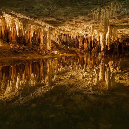 Dream Lake - Luray Caverns - Virginia United States - Rendered - Digital File Digital My Custom Designs PDF