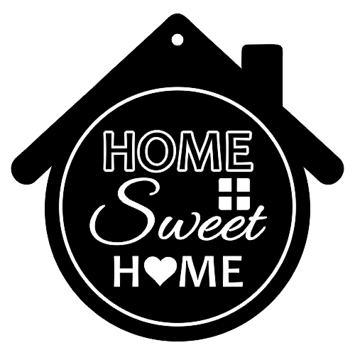 Home Sweet Home Sign - Digital File - XCS Friendly Digital My Custom Designs PDF