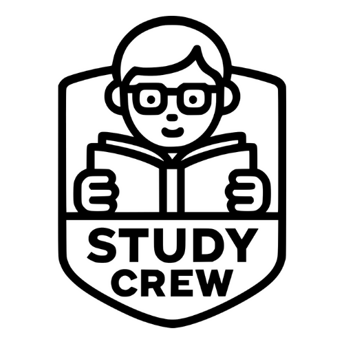 Study Crew Badge - Digital File - XCS Friendly Tumbler My Custom Designs PNG