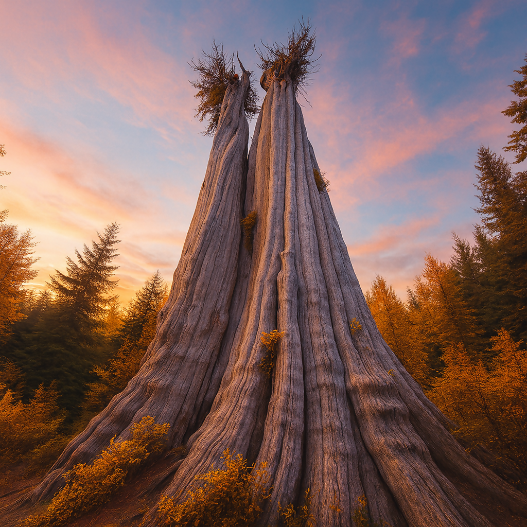 Duncan Cedar - Olympic National Park - Washington United States - Rendered - Digital File Digital My Custom Designs PDF