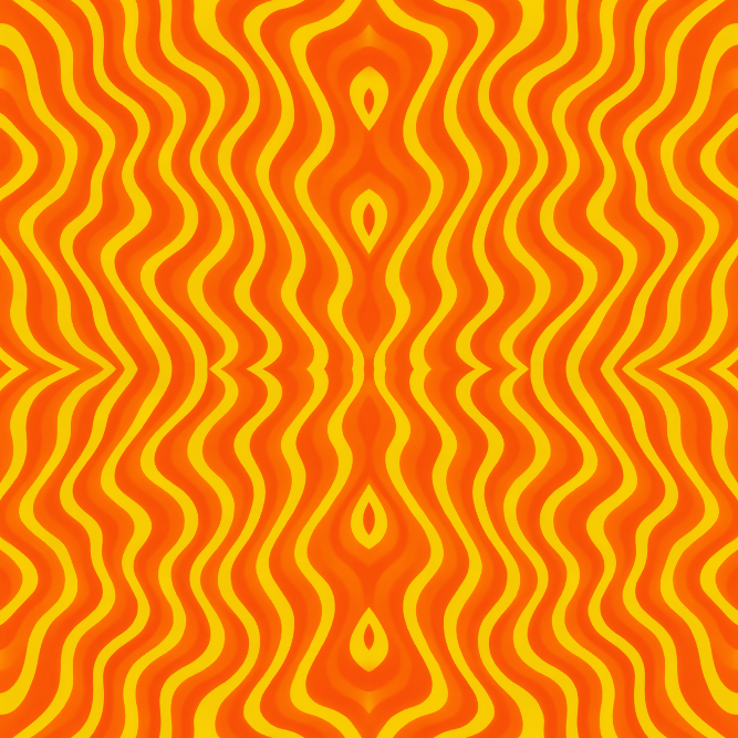 Geometric Abstract - Wavy Abstract Stripes Pattern - Digital File Digital My Custom Designs PDF