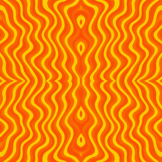 Geometric Abstract - Wavy Abstract Stripes Pattern - Digital File Digital My Custom Designs PDF