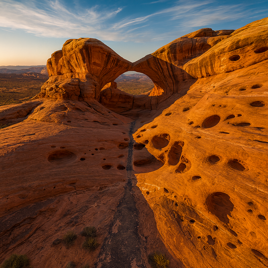 Tower Arch - Canyonlands National Park - Utah United States - Rendered - Digital File Digital My Custom Designs PDF