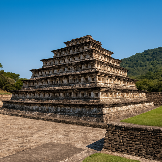 El Tajín Archaeological Zone (Zona Arqueológica de El Tajín) - Veracruz Mexico - Rendered - Digital File Digital My Custom Designs PDF