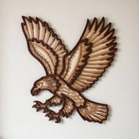 Eagle - Layered Line Design - Digital File Digital My Custom Designs