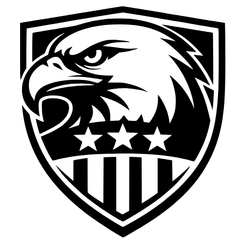Eagle Shield Sketch - Digital File - XCS Friendly Digital My Custom Designs PDF