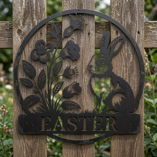Easter Bunny 2 - Wall Home Decor - Digital File - ZIP File - Digital