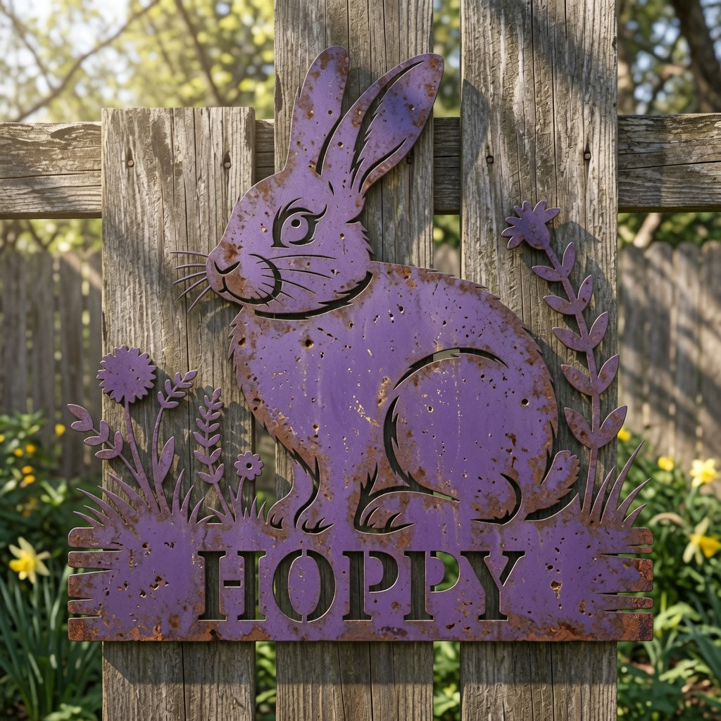 Easter Bunny - Wall Home Decor - Digital File - ZIP File - Digital