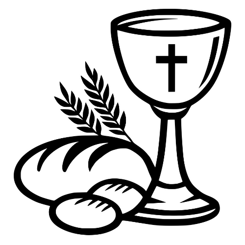 Chalice and Bread Design - Vector Graphics - Digital File