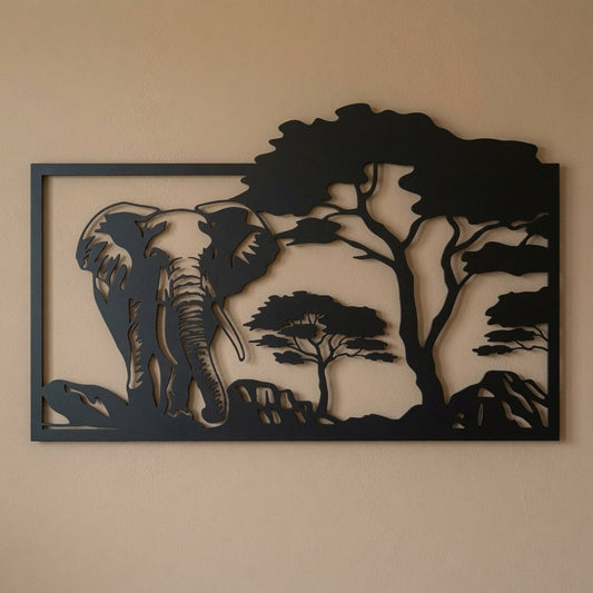Elephant Trees - Wall / Home Decor - Digital File - ZIP File - Digital