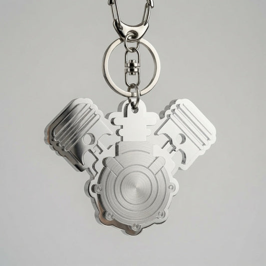 Engine 2 Layer Keychain Layered Design - Digital File - SVG - SVG - Digital File