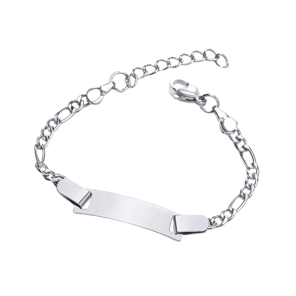 Engravable Bracelet Silver Bar Blank - Seller Supplies My Custom Designs