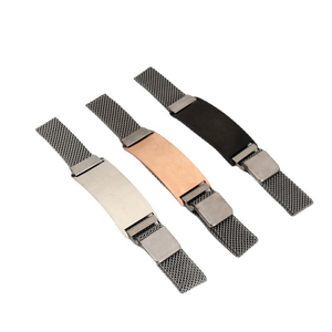 Engravable Steel Band Bracelet - Engravable Jewelry My Custom Designs