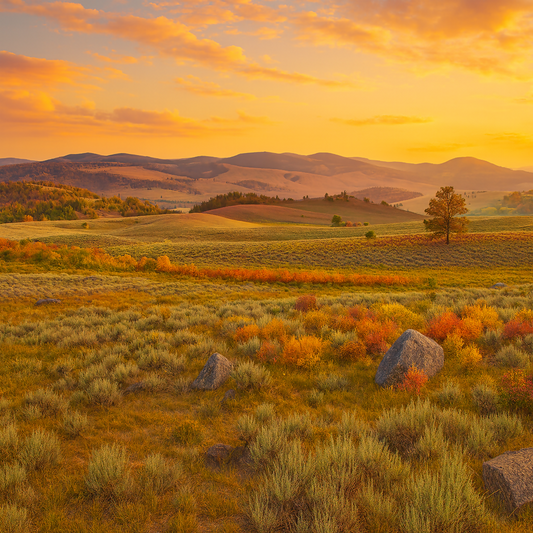 Lamar Valley-Yellowstone National Park-Wyoming United States - Rendered - Digital File Digital My Custom Designs PDF