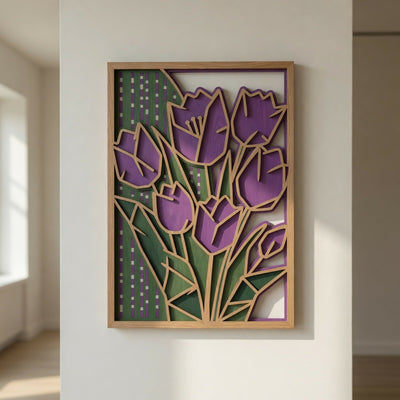 Flowers 4 - Layered Line Designs - Nature - Digital File Digital My Custom Designs ZIP File