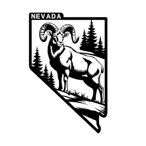 Nevada - Wall / Home Decor - State Outline - United States - Digital File Digital My Custom Designs ZIP File