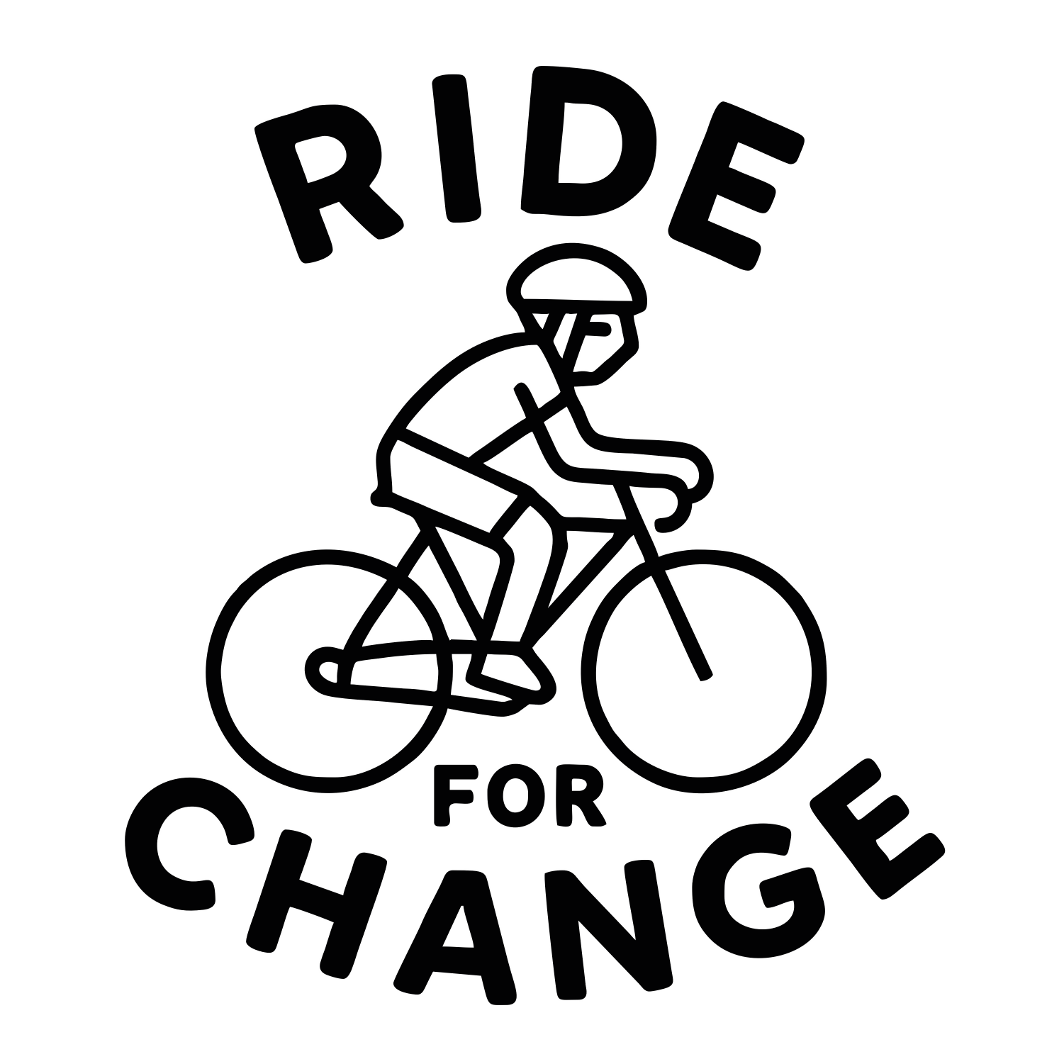 Ride for Change - Digital File - XCS Friendly Digital My Custom Designs PNG