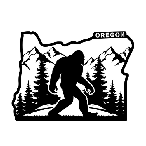 Oregon - Wall / Home Decor - State Outline - United States - Digital File Digital My Custom Designs ZIP File