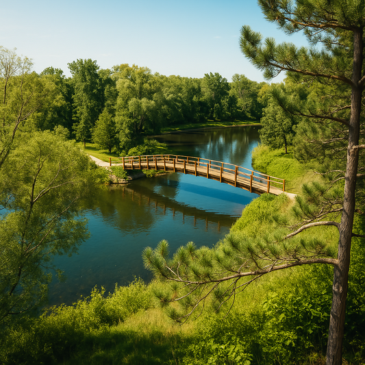 Itasca State Park - Minnesota United States - Rendered - Digital File Digital My Custom Designs PDF